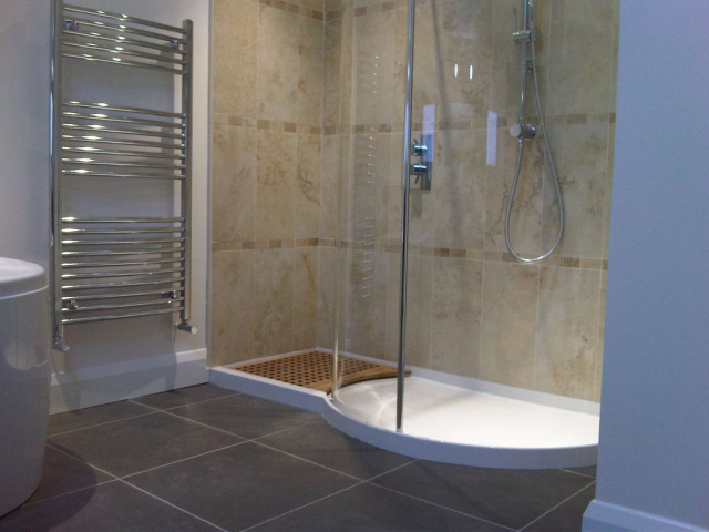 Elegant Shower and grand Electric Towel Warmer